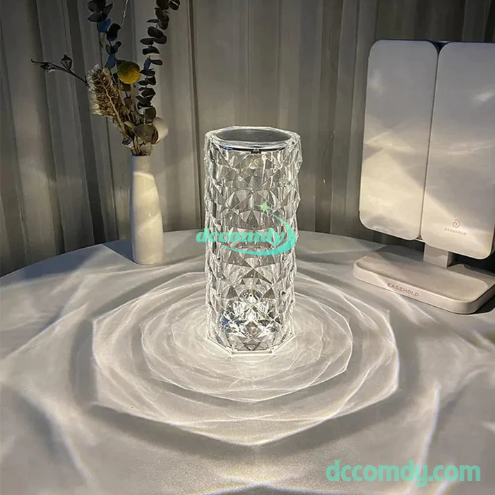 Dccomdy® Crystal Rose Lamp